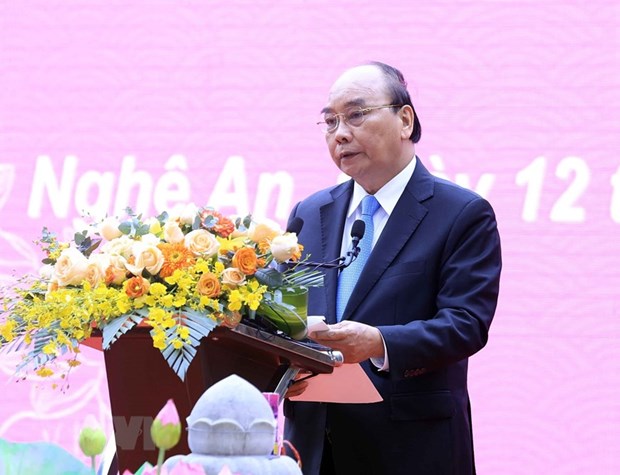 Chủ tịch nước dự Lễ kỷ niệm 60 năm Bác Hồ về thăm quê lần thứ hai